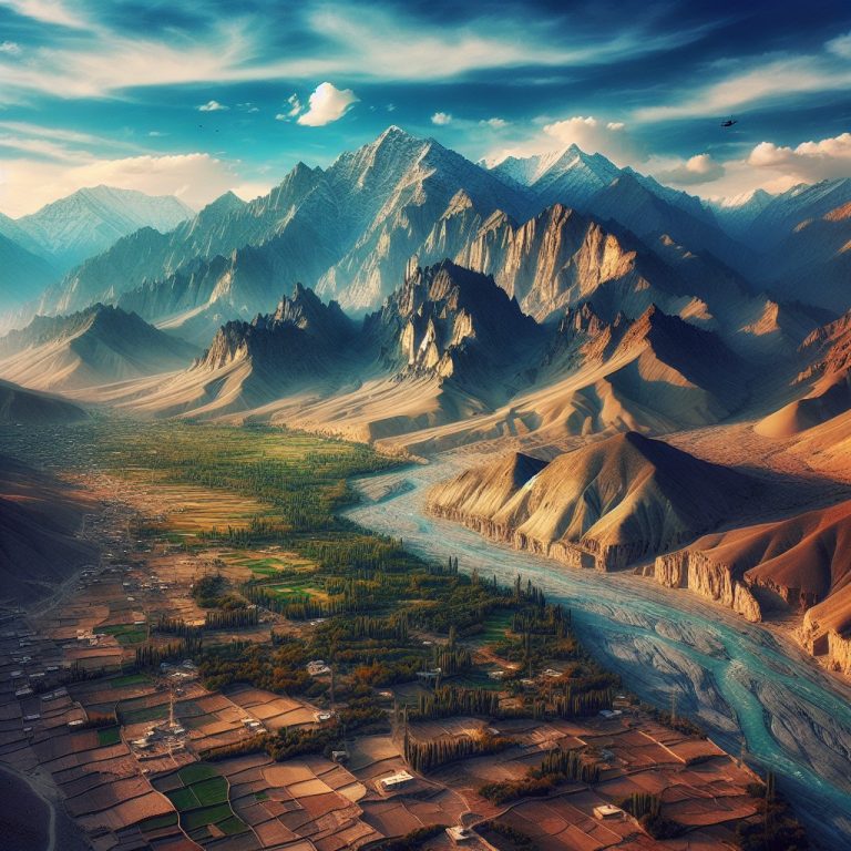 Terrain and Topography Of Afghanistan: mountains, valleys, and plains ...