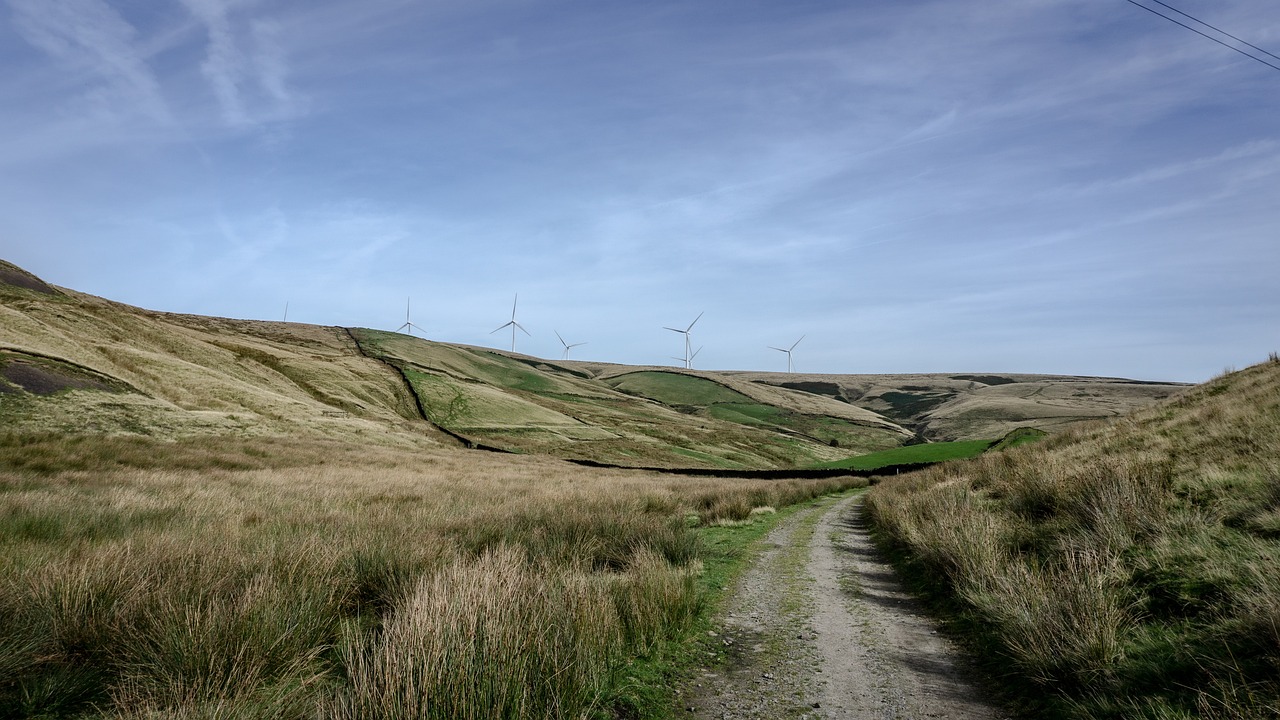 Countryside Lancashire, England