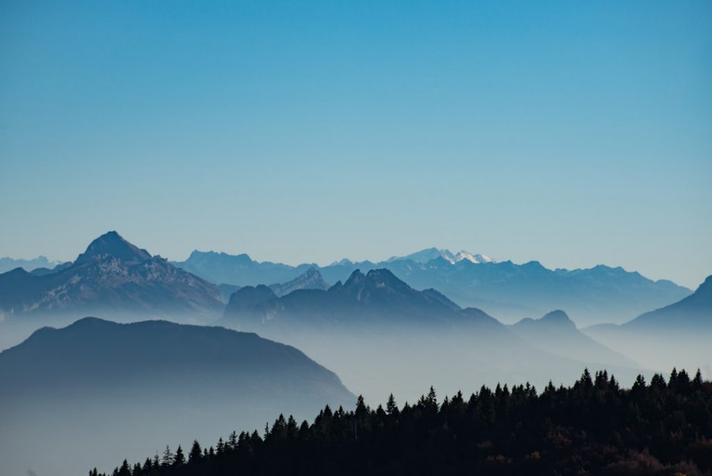 Photo Mountain range