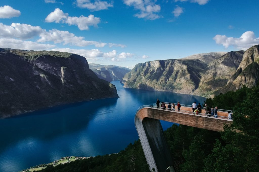 Photo Map of Norway