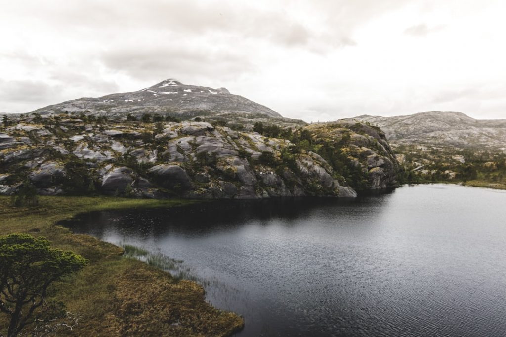 Photo Lush mountains