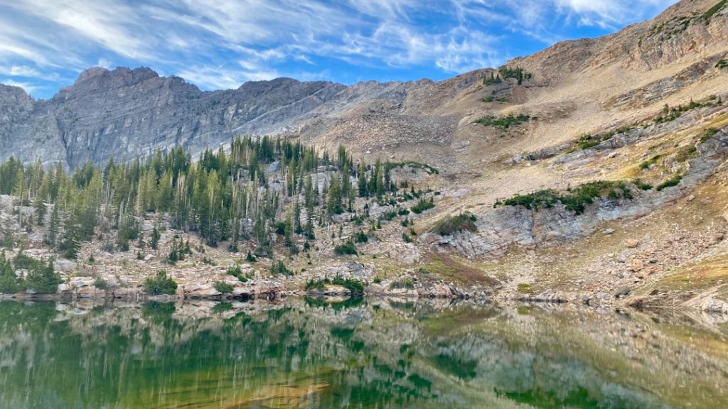 Photo Alpine peaks