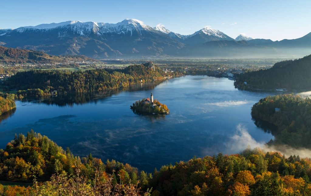 Photo Map of Slovenia