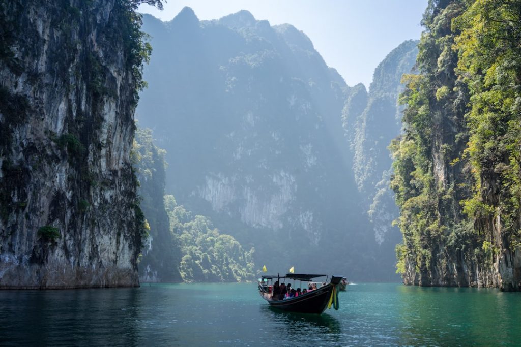 Photo Map of Thailand