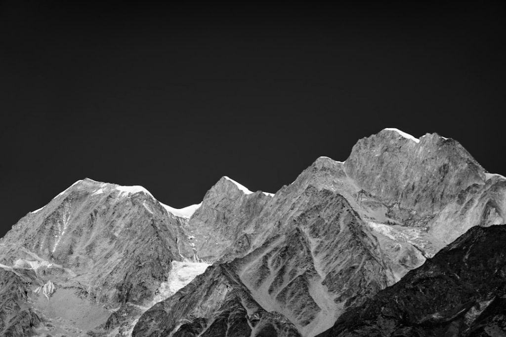 Photo Mountain range